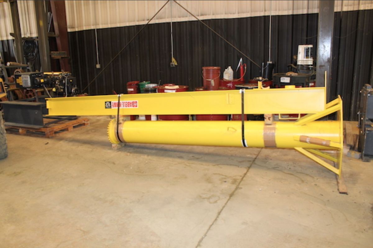 FOR SALE: Abell-Howe 1/2 Ton Capacity (1000 lbs.) Pillar Jib Crane